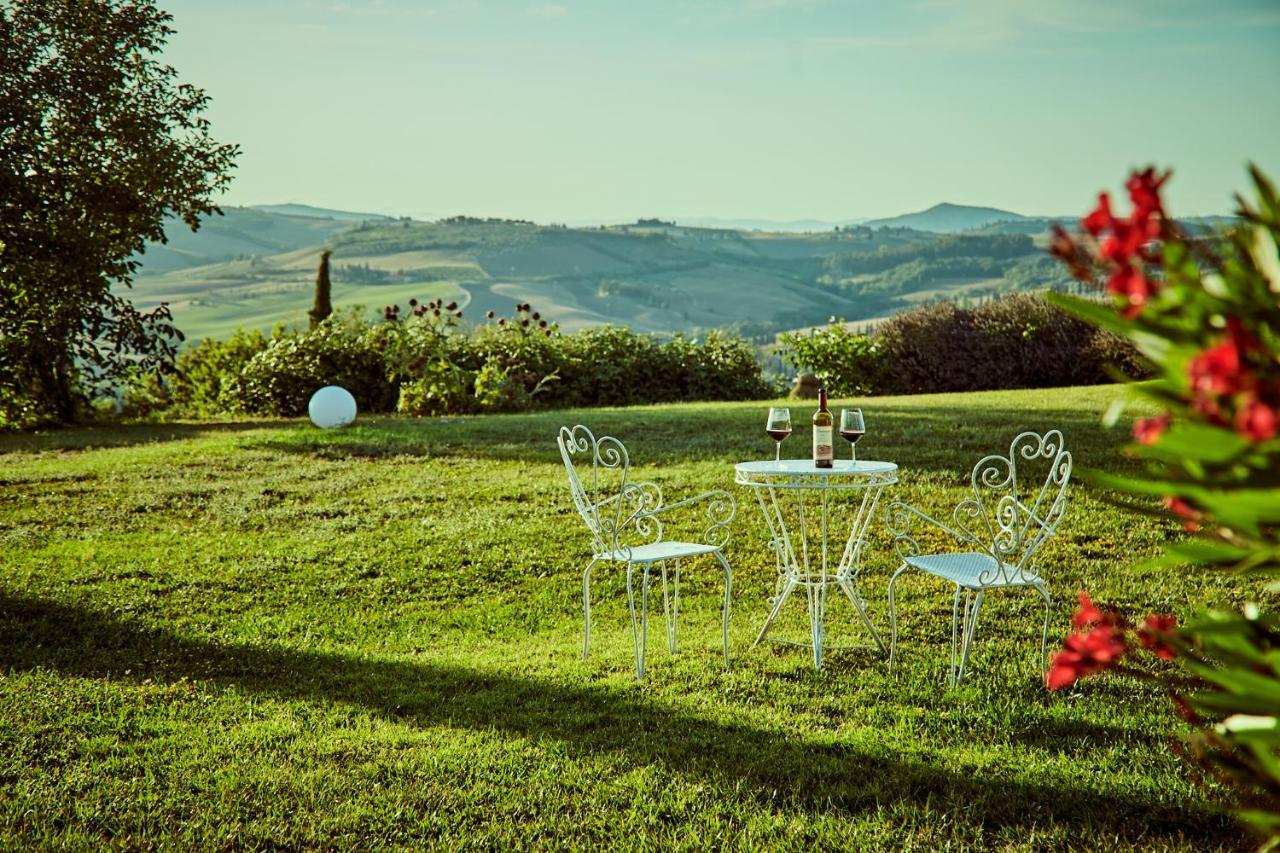 Villa Apparita Pienza Luaran gambar