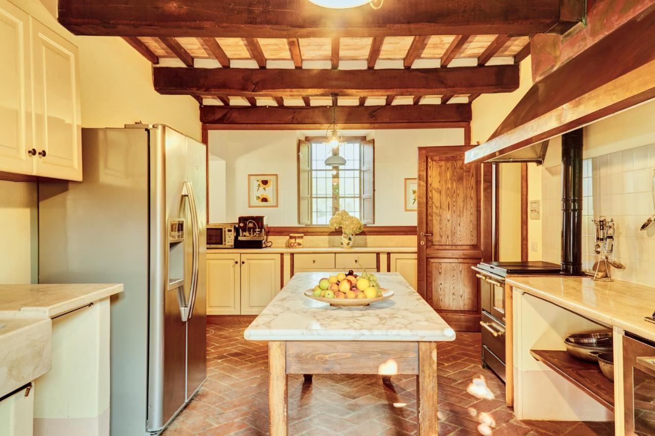 Villa Apparita Pienza Luaran gambar