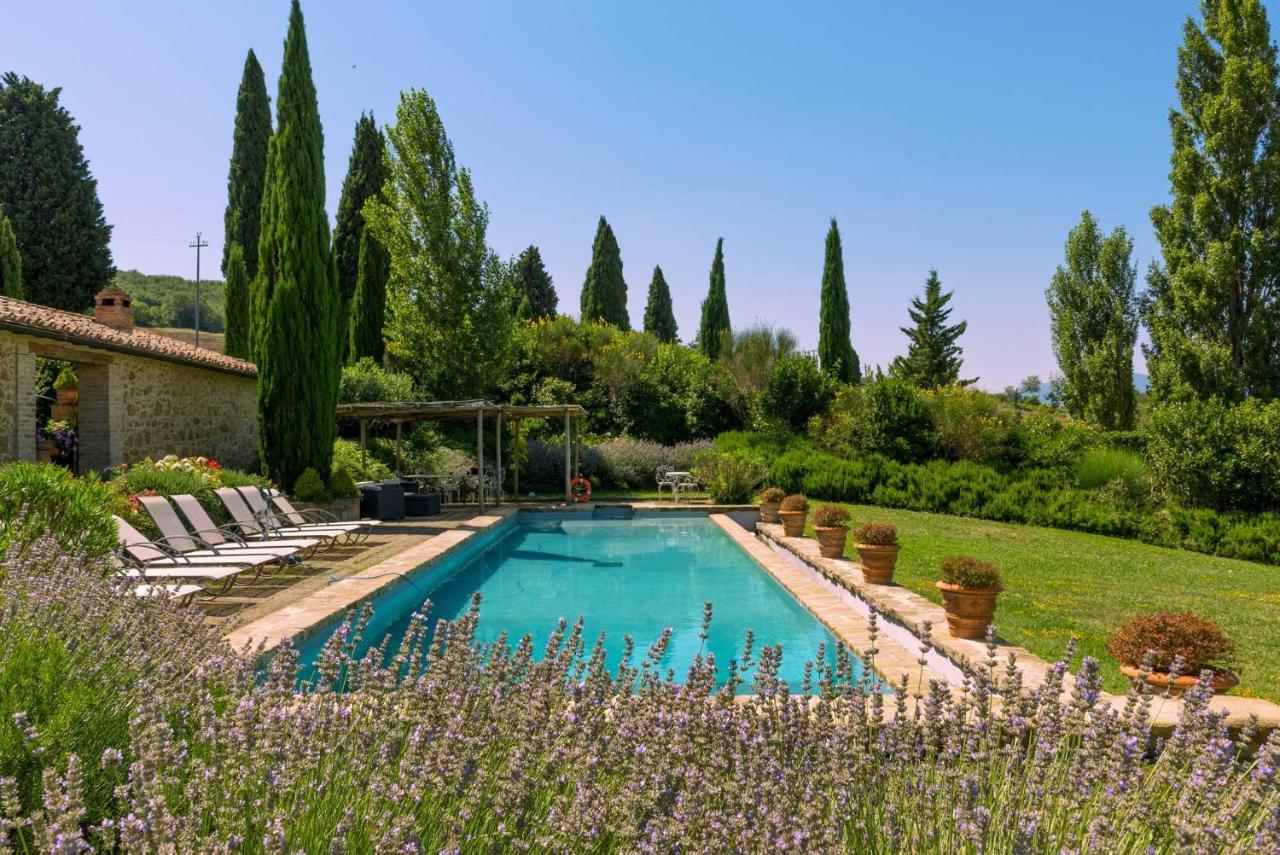 Villa Apparita Pienza Luaran gambar